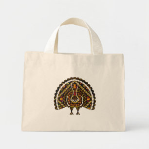 Fall Turkey Light Tote Bag