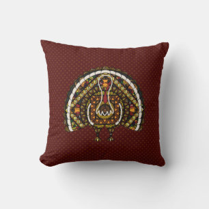 Fall Turkey Pillow