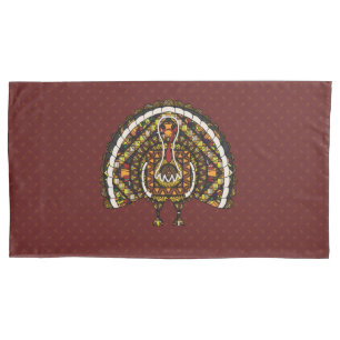 Fall Turkey Pillowcase