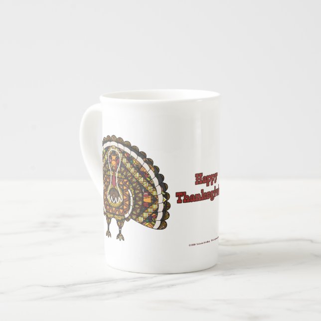 Fall Turkey Speciality Mug (Front Left)