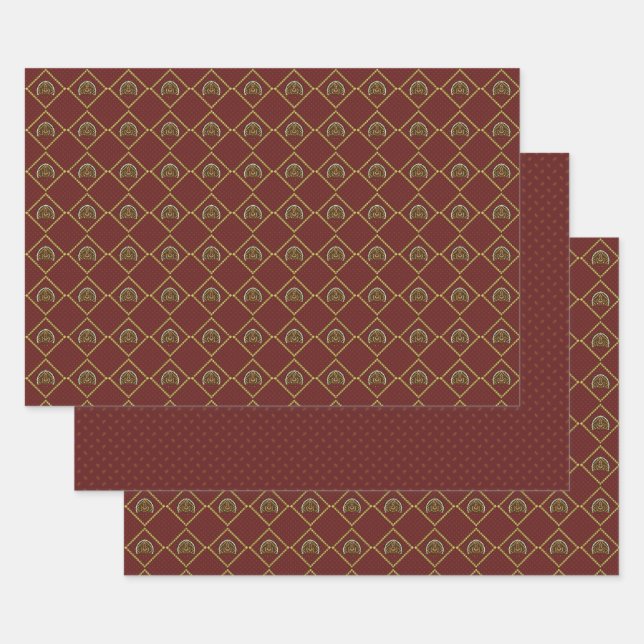 Fall Turkey Wrapping Paper Set (Set)