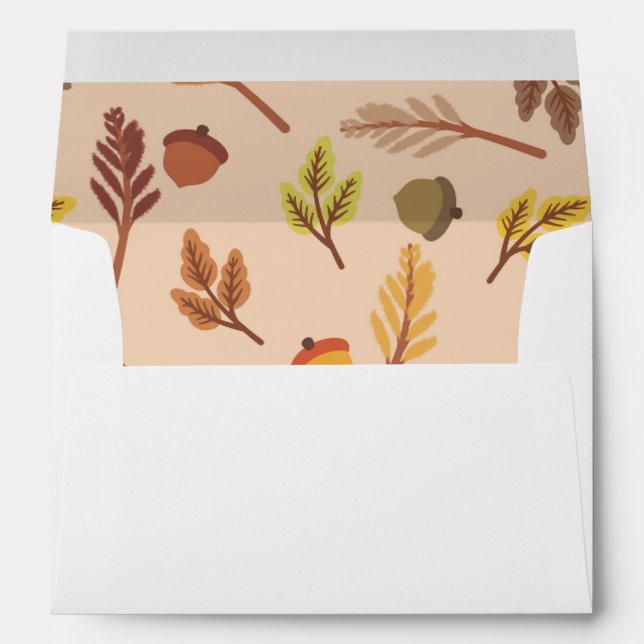 Fall Twins Envelope (Back (Bottom))