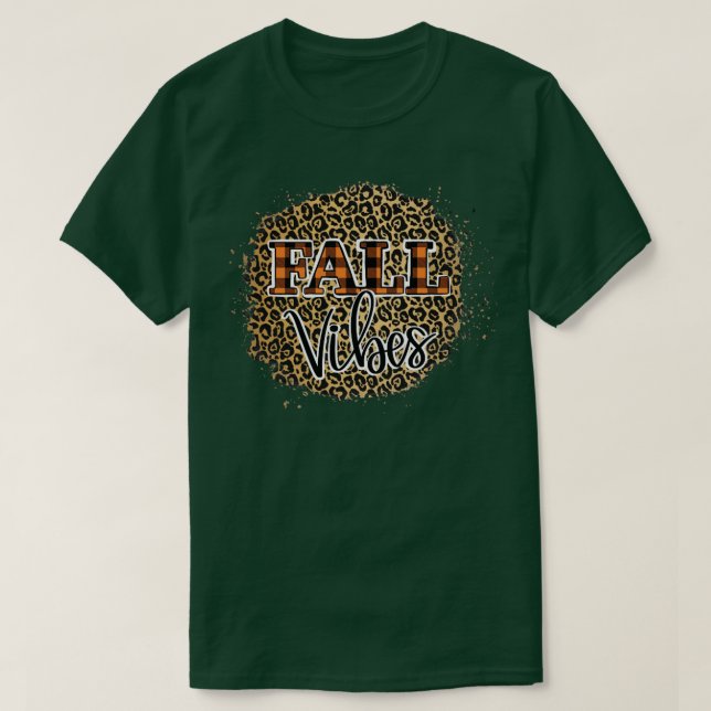 Fall Vibes1 T-Shirt (Design Front)