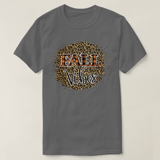 Fall Vibes9 T-Shirt (Design Front)