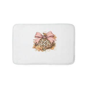 Fall Vibes, Cozy Fall, Autumn Pumpkin Essential T- Bath Mat