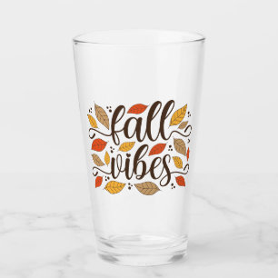 Fall Vibes Glass