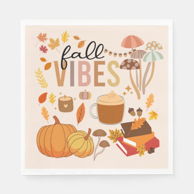   Fall Vibes Napkin (Front)