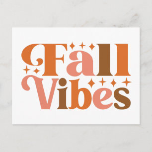 Fall Vibes Postcard