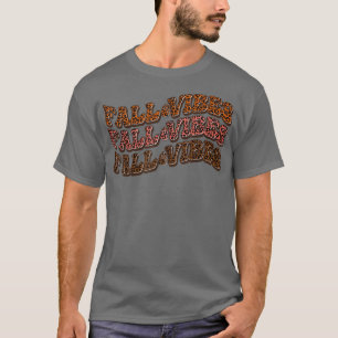 Fall vibes pumpkin spice floral cute autumn pumpki T-Shirt
