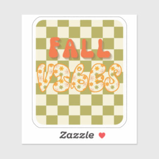 Fall Vibes Sticker