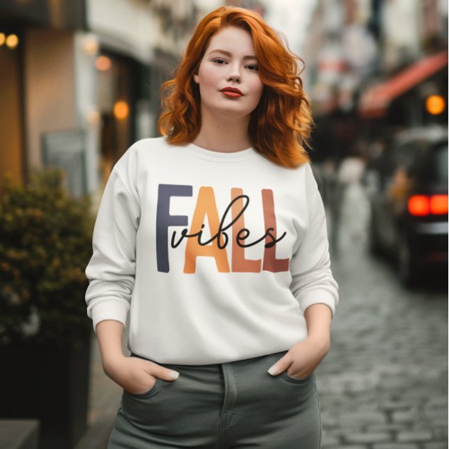 Fall Vibes Sweatshirt, Retro Boho Fall Sweatshirt (Fall Vibes Sweatshirt, Retro Boho Fall Sweatshirt, Cute Thanksgiving Sweatshirts, Mom Pumpkin Spice)