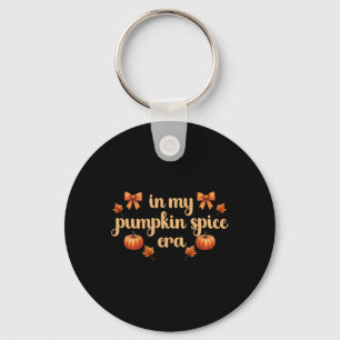 Fall Vibes Thanksgiving in My Pumpkin Spice Era' F Key Ring