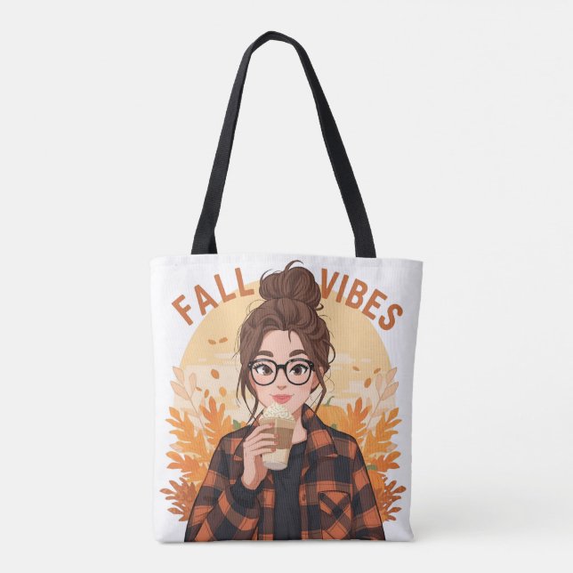 Fall Vibes Tote (Back)