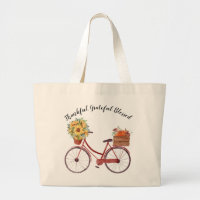 Fall. Vintage Bicycle with Pumpkins, Sunflowers 