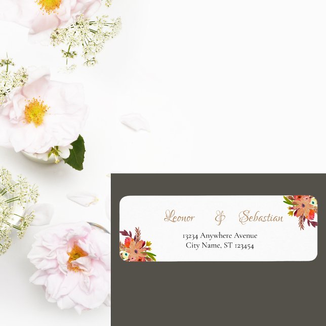 Fall Watercolor Bouquets Wedding (Creator Uploaded)