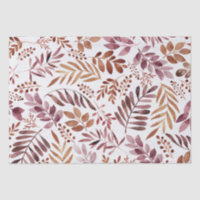 Fall-Watercolor Colourful Leaves Illustration