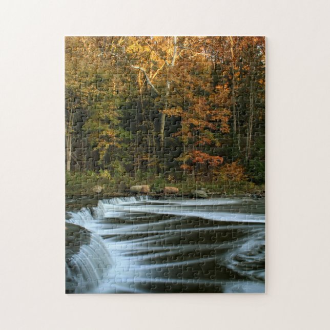 Fall Waterfall Puzzle (Vertical)