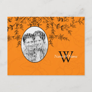 Fall Wedding Autumn Wedding Save The Date Template
