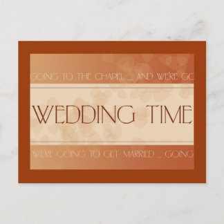 Fall Wedding Card