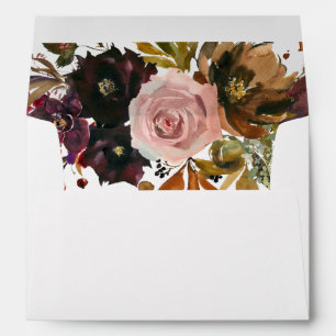 Fall Wedding Envelope