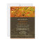 Fall wedding invitations