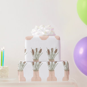 Fall Wildflowers Wrapping Paper