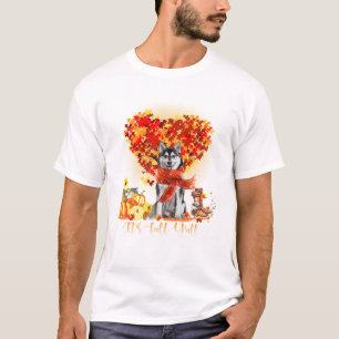 Fall Y all Husky Dog Lovers T-Shirt