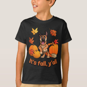 Fall Yall German Shepherd Puppy  T-Shirt