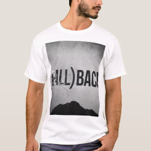 Fallback Typography Grunge Dark Aesthetic Mounta T-Shirt