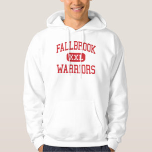 Fallbrook - Warriors - High - Fallbrook California Hoodie