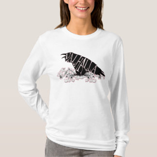 Fallegur Raven Valhalla T-Shirt