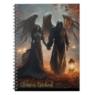 Fallen Angel Couple Notebook