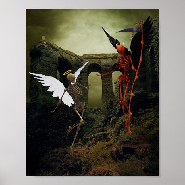 Fallen Angel Demon Devil Poster (Front)