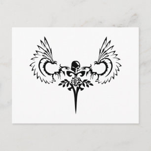 Fallen ANgel Design Studio Logo Postcard