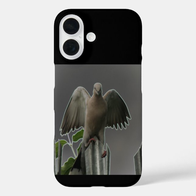 Fallen Angel Dove Case-Mate iPhone Case (Back)