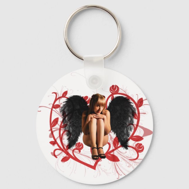 Fallen Angel Key Ring (Front)