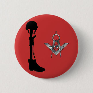 Fallen Brother Mason 6 Cm Round Badge