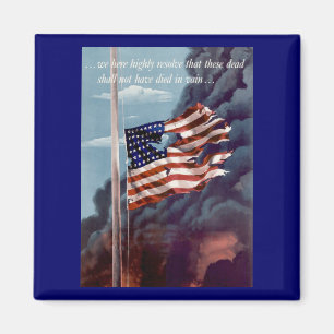 Fallen But Not Forgotten Magnet