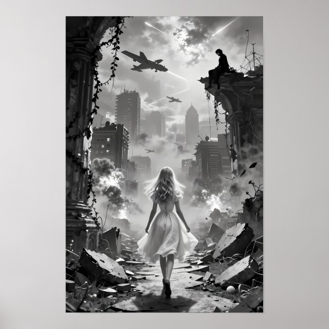 Fallen Dreamland and Quiet Courage Poster (Front)
