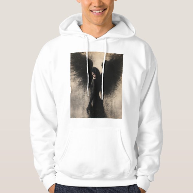 Fallen Grace – The Beauty of a Broken Wing  Hoodie (Front)