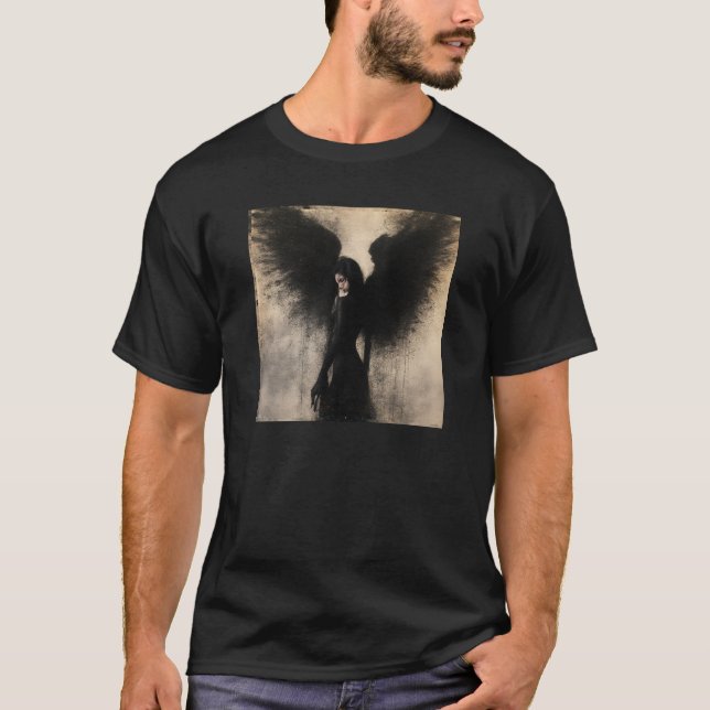 Fallen Grace – The Beauty of a Broken Wing  T-Shirt (Front)