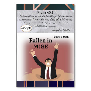 Fallen in Mire Game Card