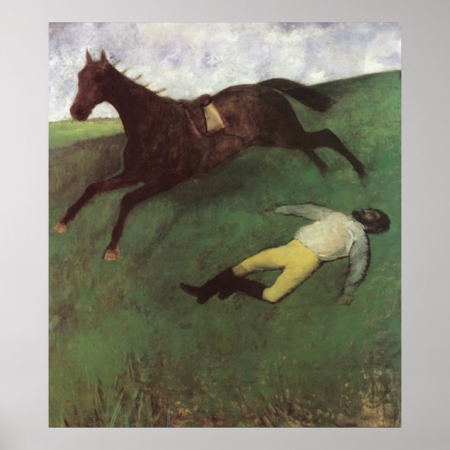 Fallen Jockey Poster (Front)