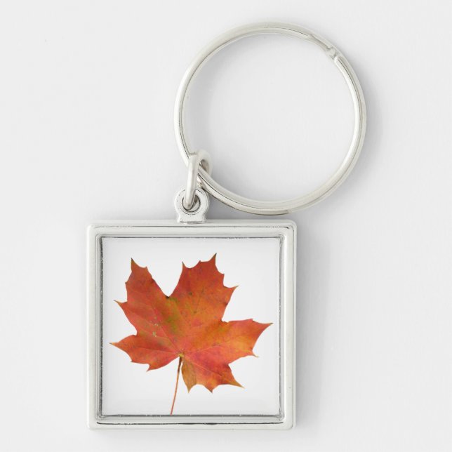 Fallen Leaf 01 Key Ring (Front)