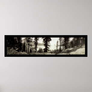 Fallen Leaf Lake Photo 1906 Poster