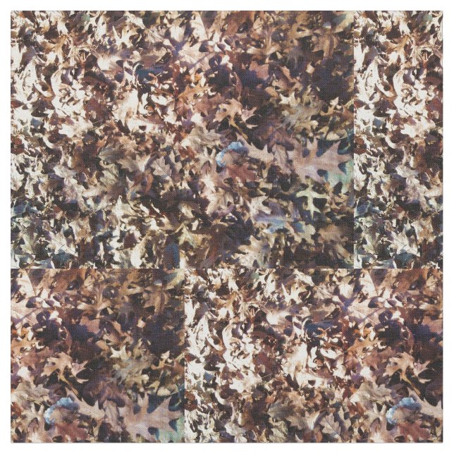 FALLEN LEAVES fabric (Close Up)
