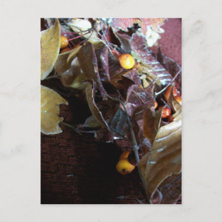 Fallen Leaves Postcard