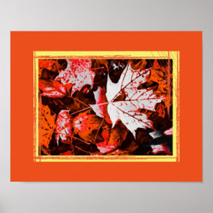 Fallen Leaves Poster