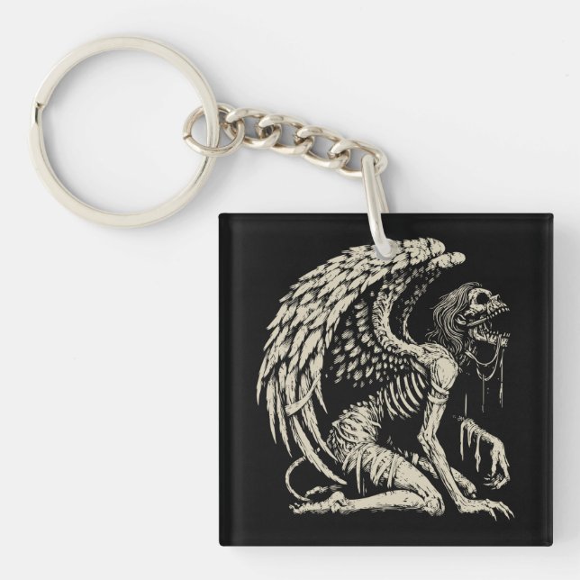 Fallen Seraph Key Ring (Front)
