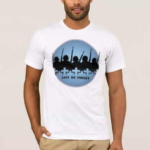 Fallen Soldiers T-shirts War Peace Lest we Forget